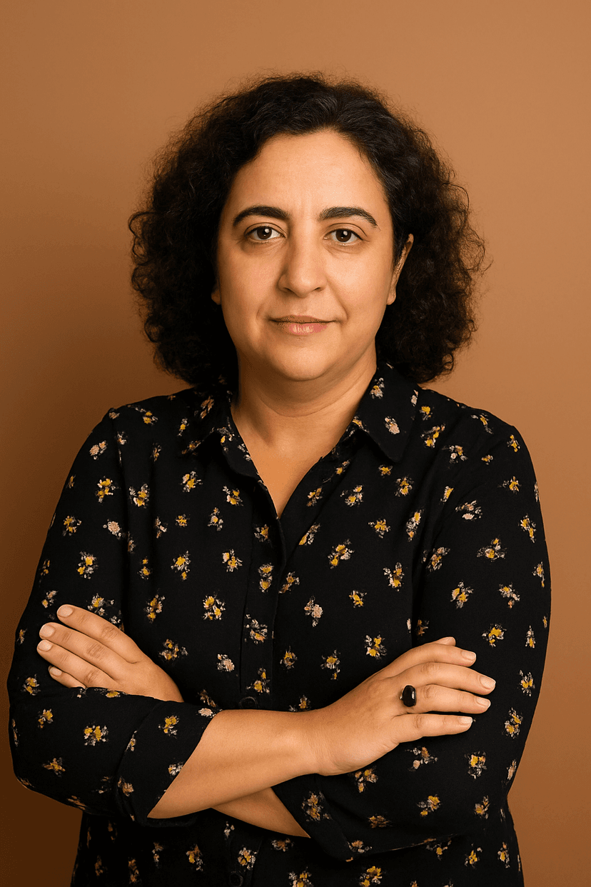 Cleo Marcuz - Terapeuta Holística em seu ambiente de trabalho